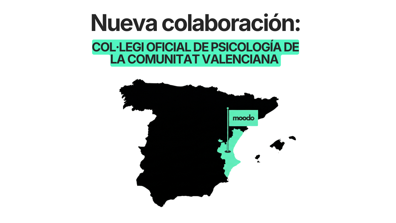 Colaboración entre moodo y el Colegio Oficial de Psicología de la Comunitat Valenciana